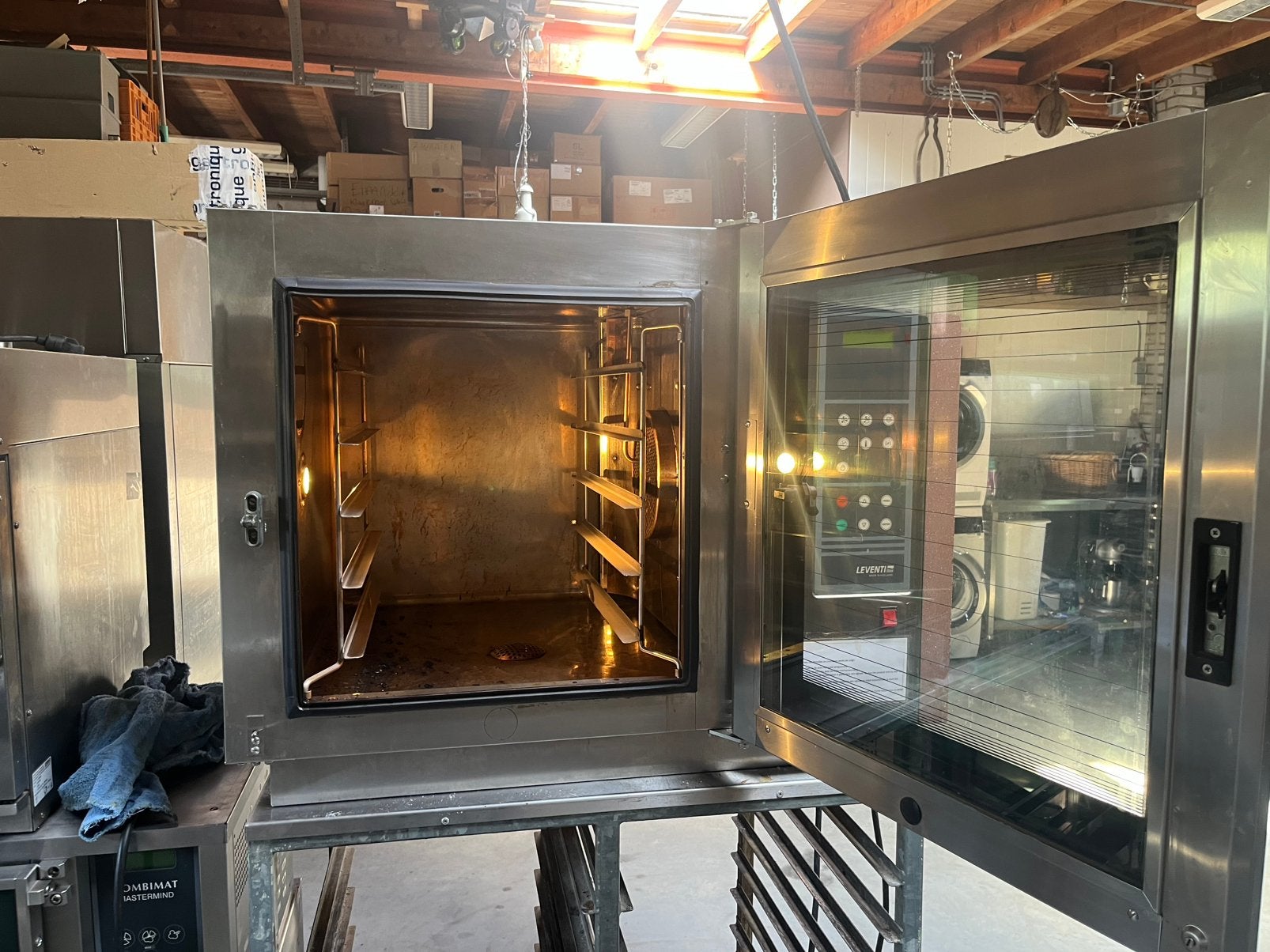 Leventi 5 plaats mk3 oven voor bakplaten 40 60 380v 16a, Ophalen
