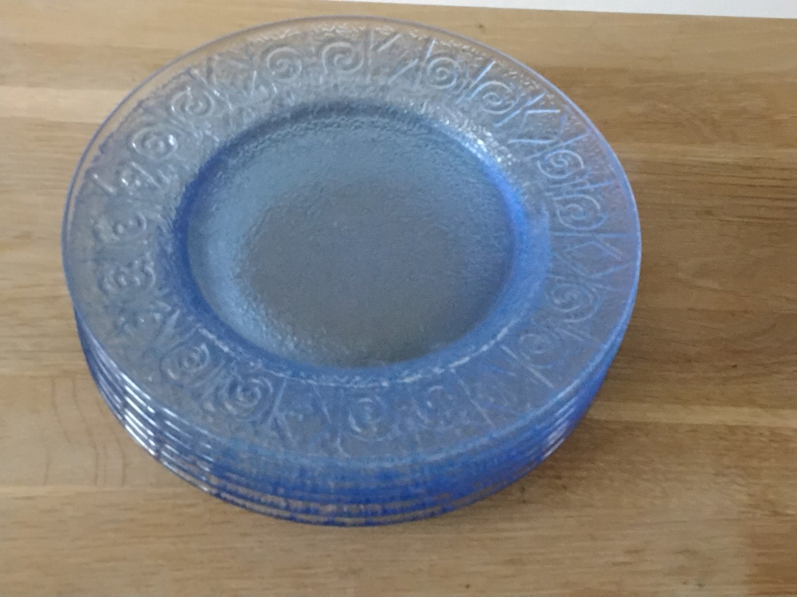 Vintage Indiana Glass bordjes 6 stuks, Ophalen of Verzenden