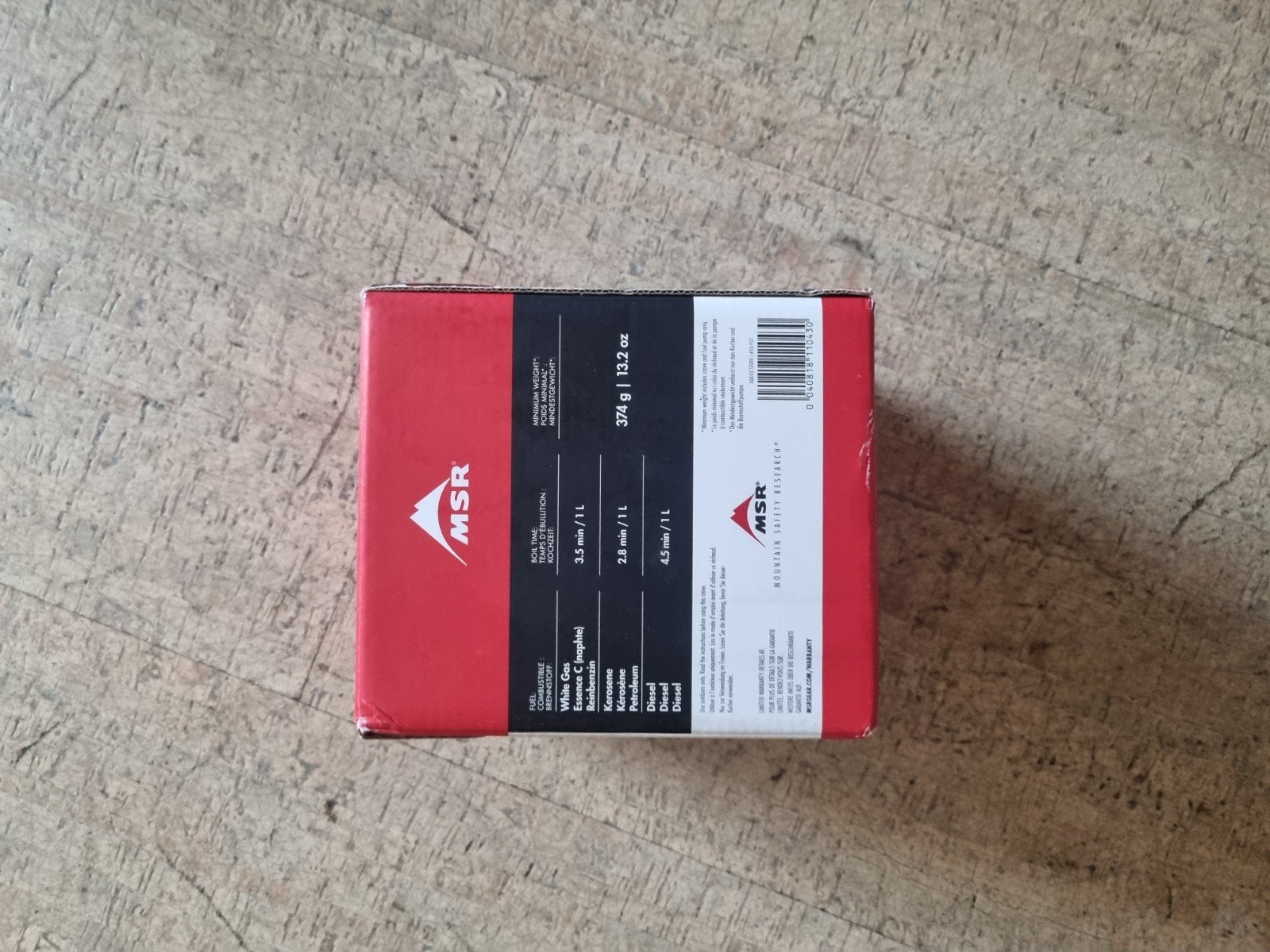 MSR XGK-EX Extreme Condition Stove - Nieuw in doos, Ophalen of Verzenden, Nieuw