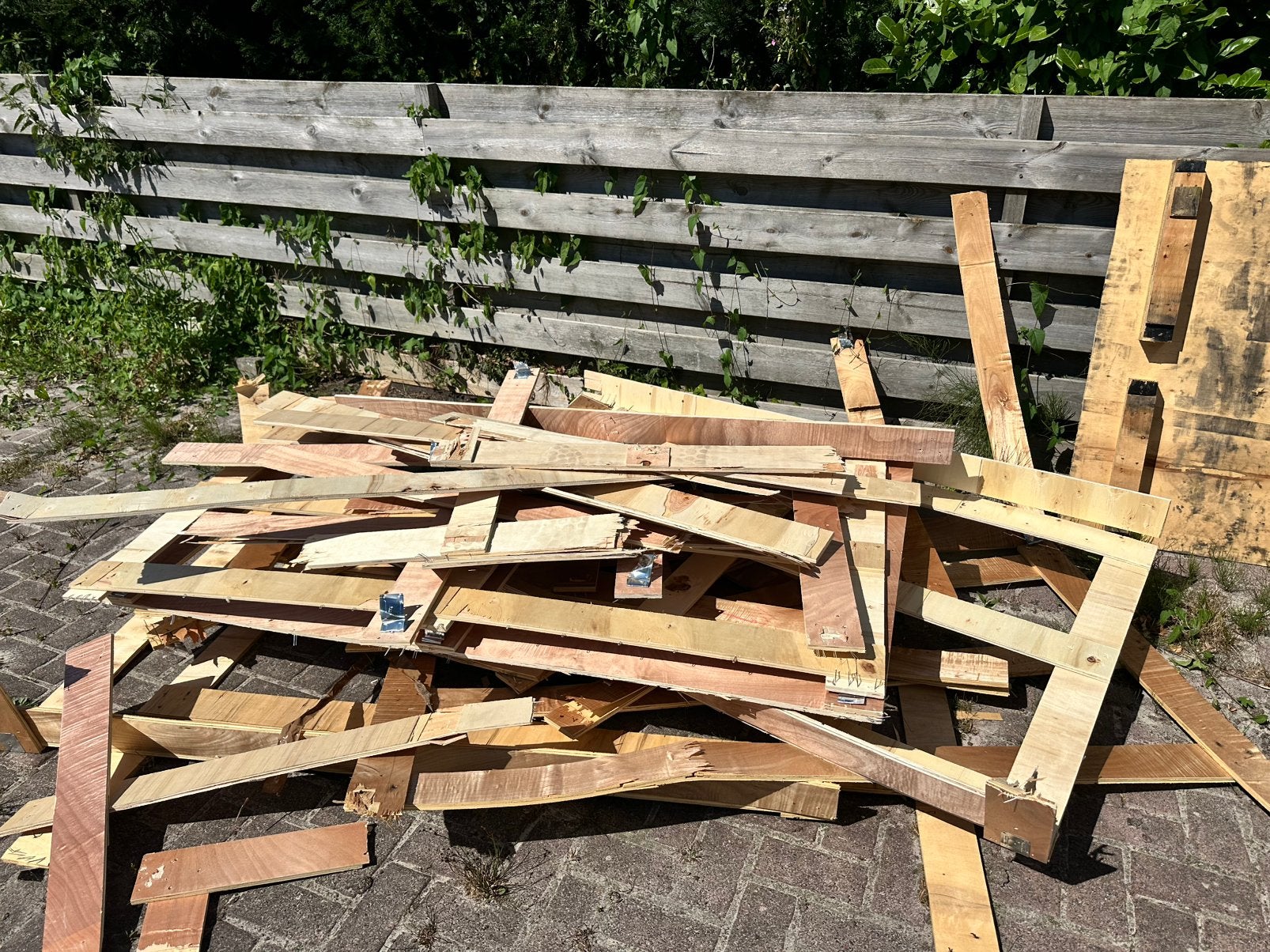 Gratis brandhout voor houtkachels, Minder dan 3 m³, Ophalen of Verzenden