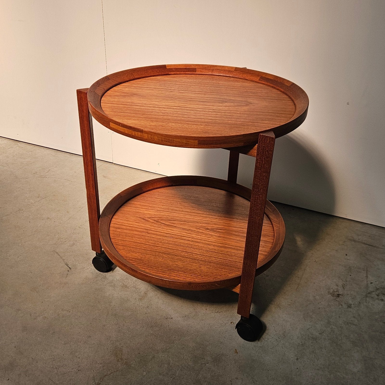 Vintage Deense trolley teak, Sika Møbler, Ophalen of Verzenden, Huis en Inrichting