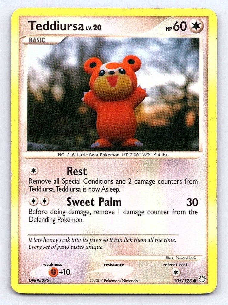 Teddiursa MT105, Ophalen of Verzenden, Gebruikt, Losse kaart