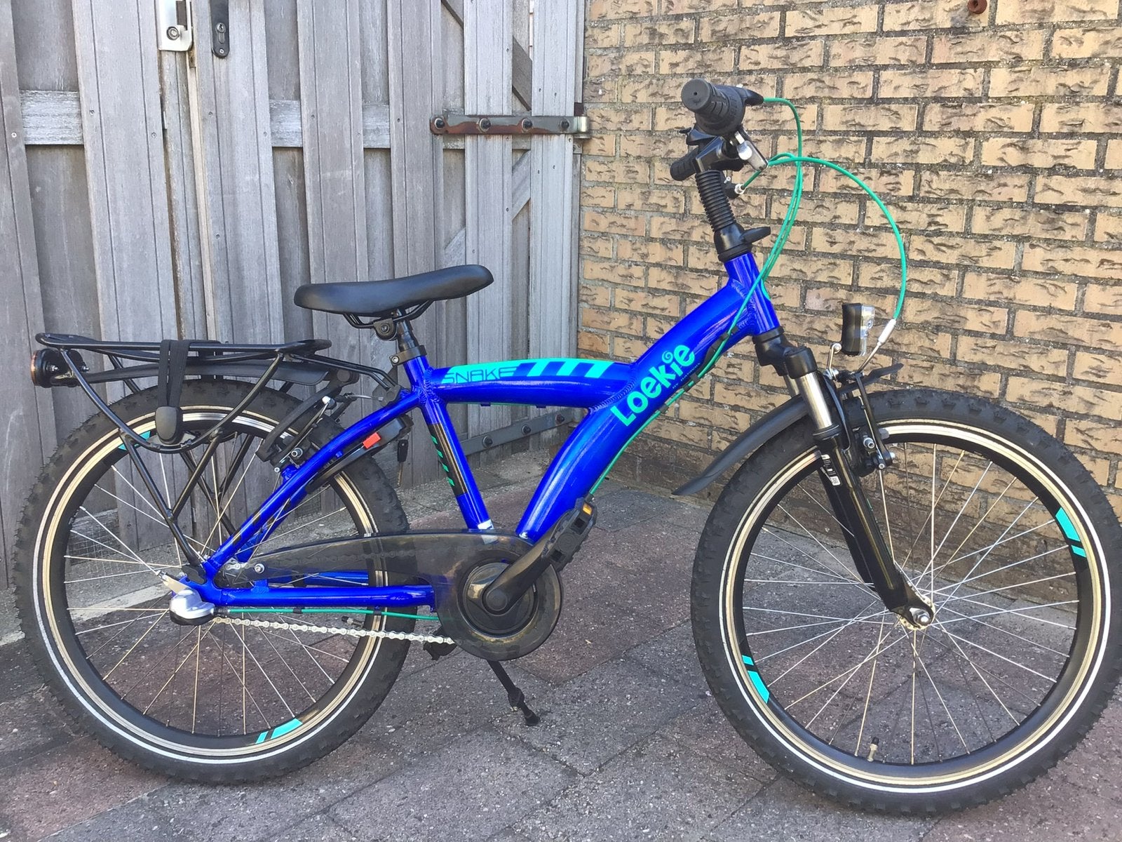 Als Nieuw: 22 inch LOEKIE Batavus Snake kinderfiets 3 V, Ophalen of Verzenden, Zo goed als nieuw, 20 inch of meer