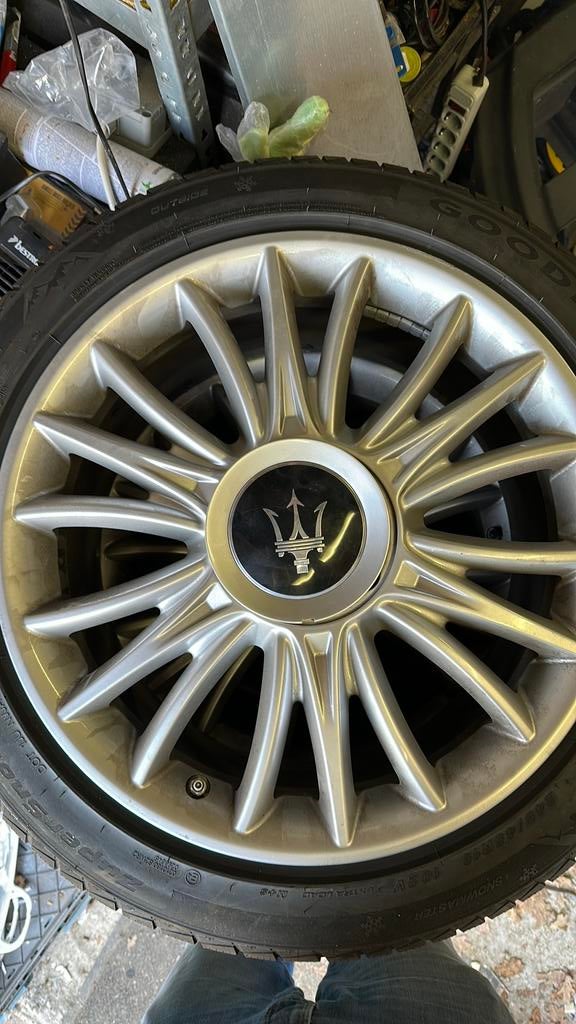 Originele Maserati 18" Velgen, Auto-onderdelen, Banden en Velgen, Ophalen, 18 inch, Gebruikt, Velg(en)