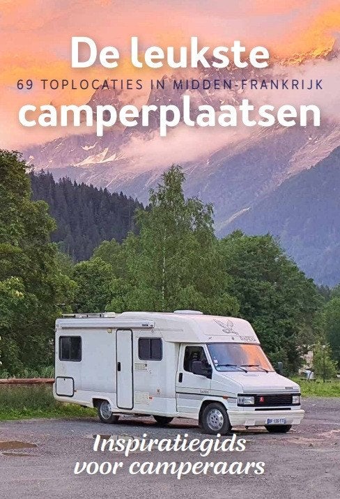 De Leukste Camperplaatsen 69 Toplocaties In Midden-Frankrijk, Overige merken, Europa, Ophalen of Verzenden, Zo goed als nieuw
