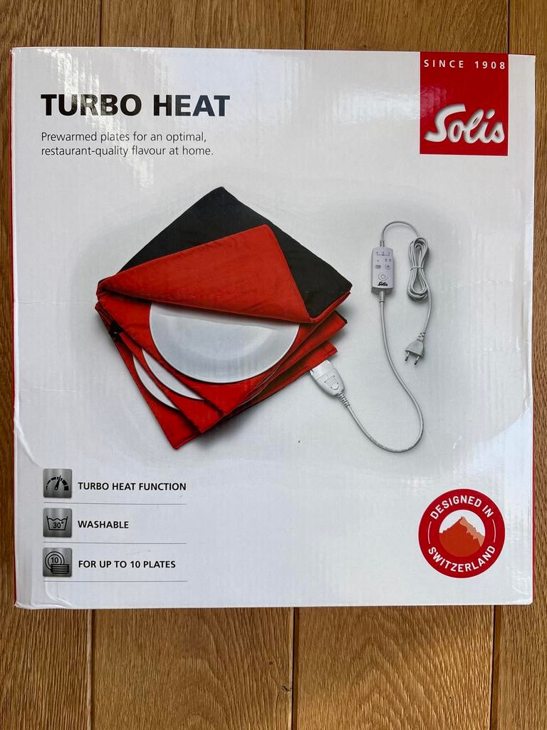 Solis Turbo Heat Bordenwarmer - Voorverwarmde borden, Ophalen of Verzenden, Nieuw