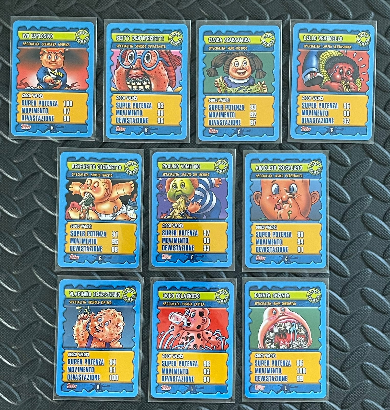 Garbage Pail Kids GPK Sgorbions 2018 Lenticular Set, Ophalen of Verzenden, Nieuw, Meerdere plaatjes
