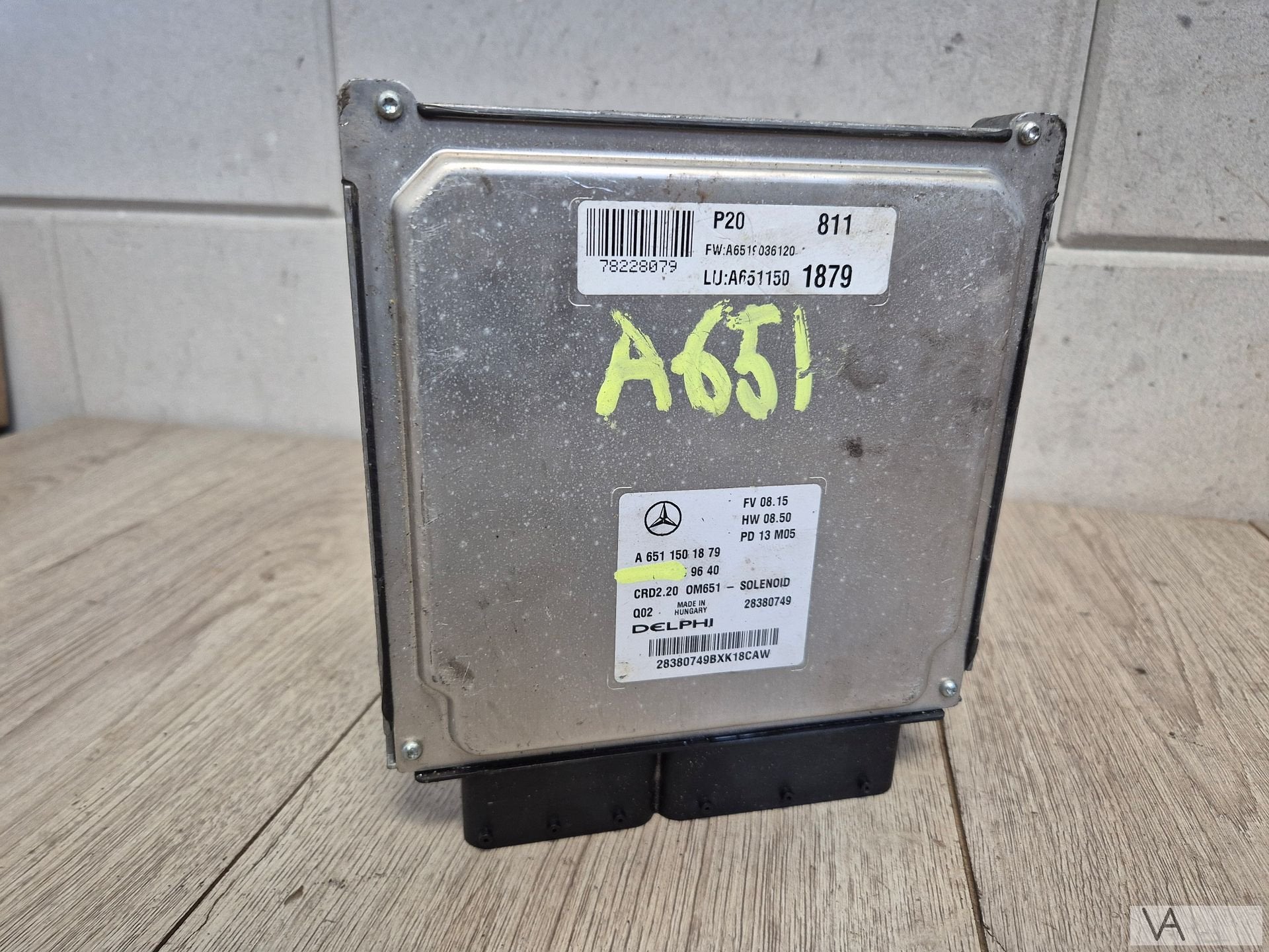 ECU motorcomputer Mercedes Sprinter Vito a6511501879 2.2 dsl, Gebruikt, -, Ophalen of Verzenden, -