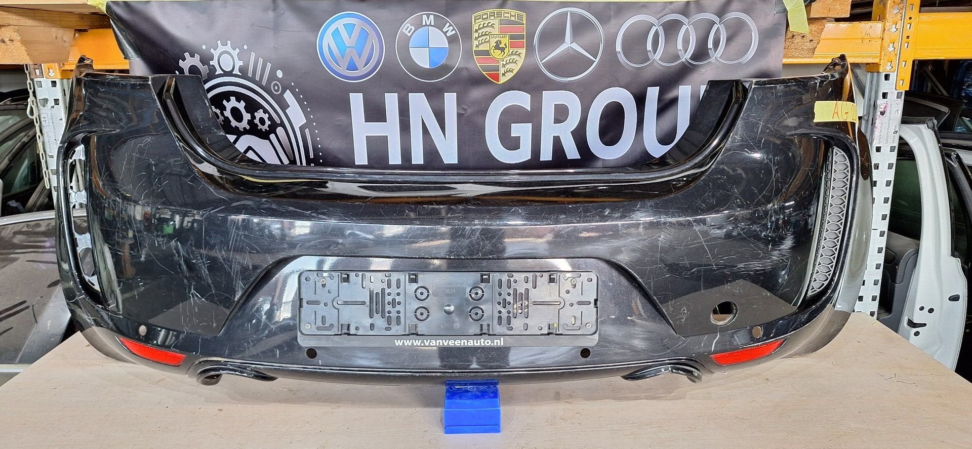 Achterbumper Seat Leon 2 1P Aero Linea R MS Design, Gebruikt, -, -, Ophalen of Verzenden