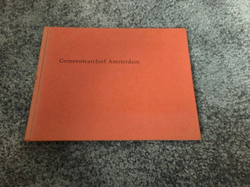 Gemeente-archief Amsterdam 1998, Ophalen of Verzenden, 17e en 18e eeuw, Zo goed als nieuw