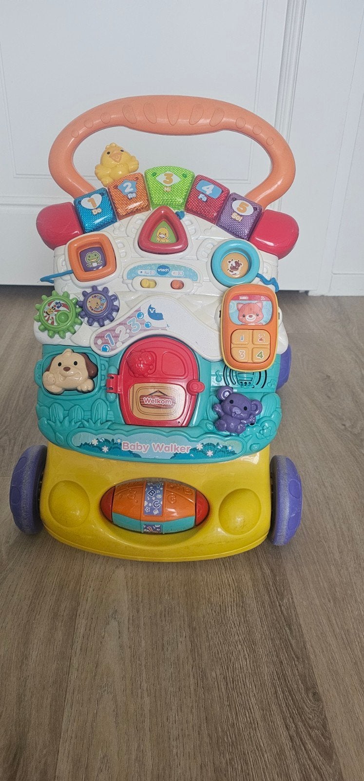VTech Baby Walker - Interactieve Loopwagen met Geluid, Ophalen, Gebruikt, Overige typen, Met licht