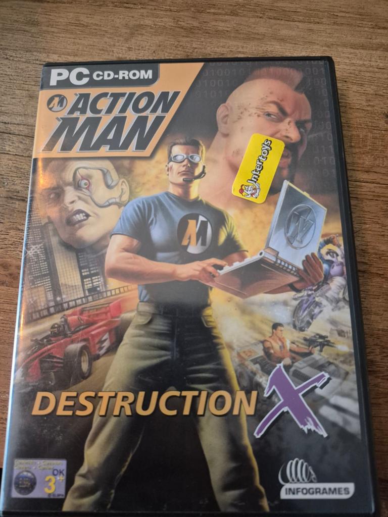 Action Man: Destruction X PC CD-ROM - Zo goed als nieuw, Avontuur en Actie, 1 speler, Ophalen of Verzenden, Zo goed als nieuw