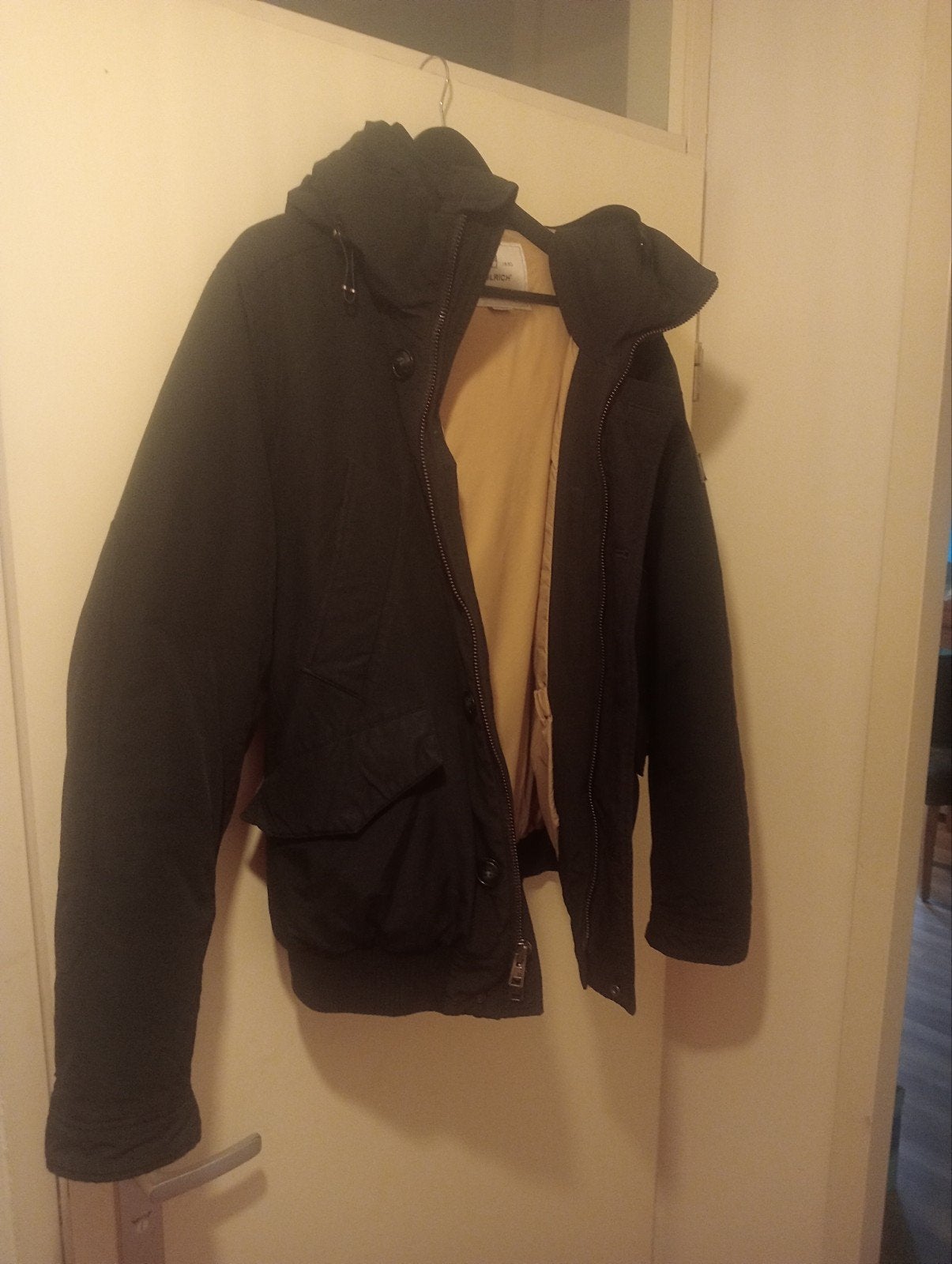 Woolrich large, Ophalen, Maat 52/54 (L), Bruin, Zo goed als nieuw
