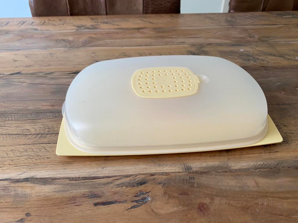 Tupperware Cheesmart kaasdoos, Ophalen of Verzenden, Geel
