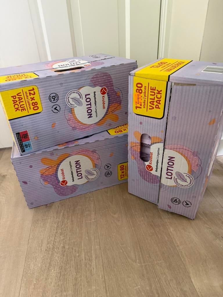 Billendoekjes, Ophalen, Nieuw