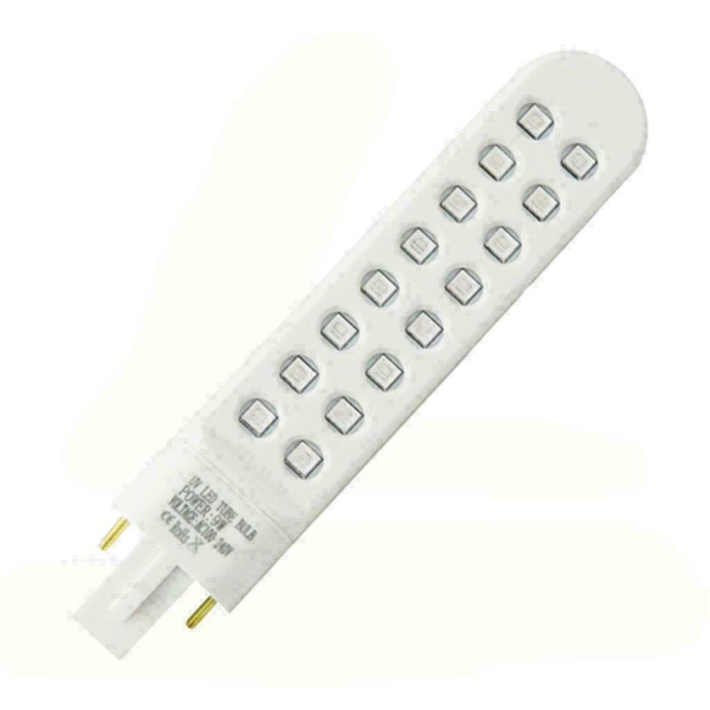 LED bulb 9 Watt, 360 °, reserve bulbs voor nagellamp., Ophalen of Verzenden