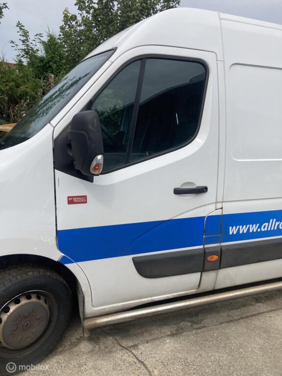 Voordeur links met ruit l Renault Master bestel ('19->), Gebruikt, Voor, Ophalen of Verzenden, Renault