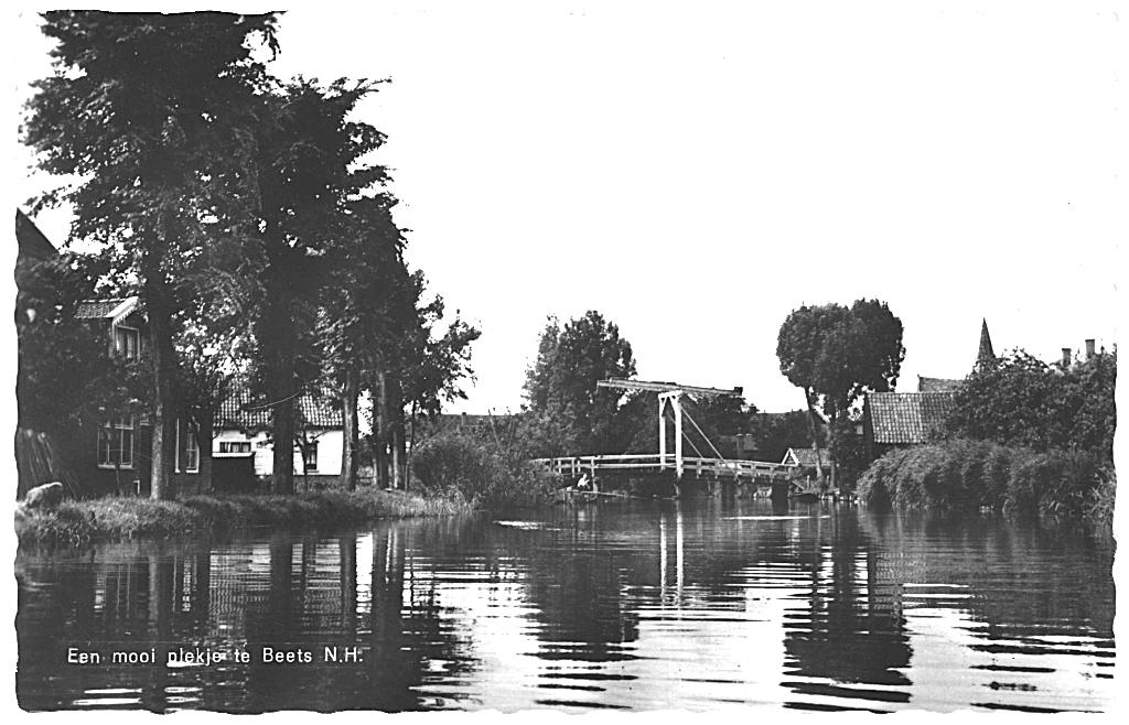 700072 Beets NH 1962  Brug over de Eendracht Niet Gelopen