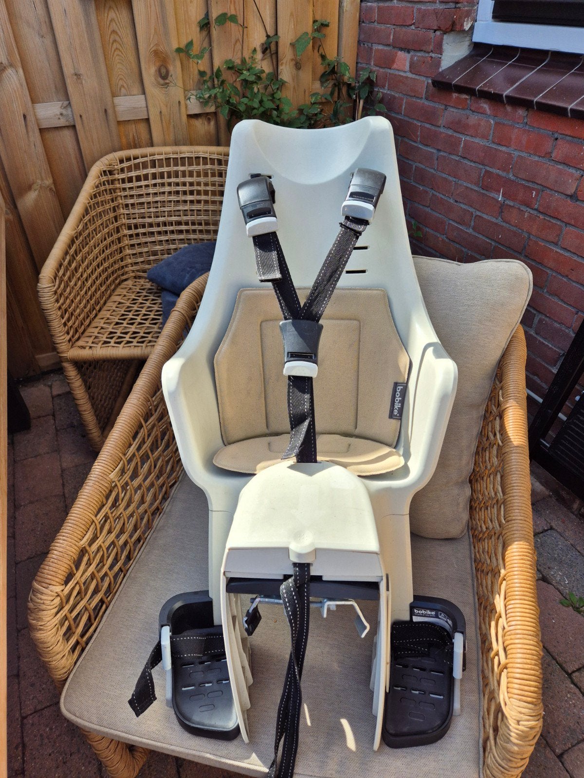 Bobike fietsstoeltje achterop - veilig en comfortabel, Achterzitje, 9 t/m 18 kg, Ophalen of Verzenden, Bobike
