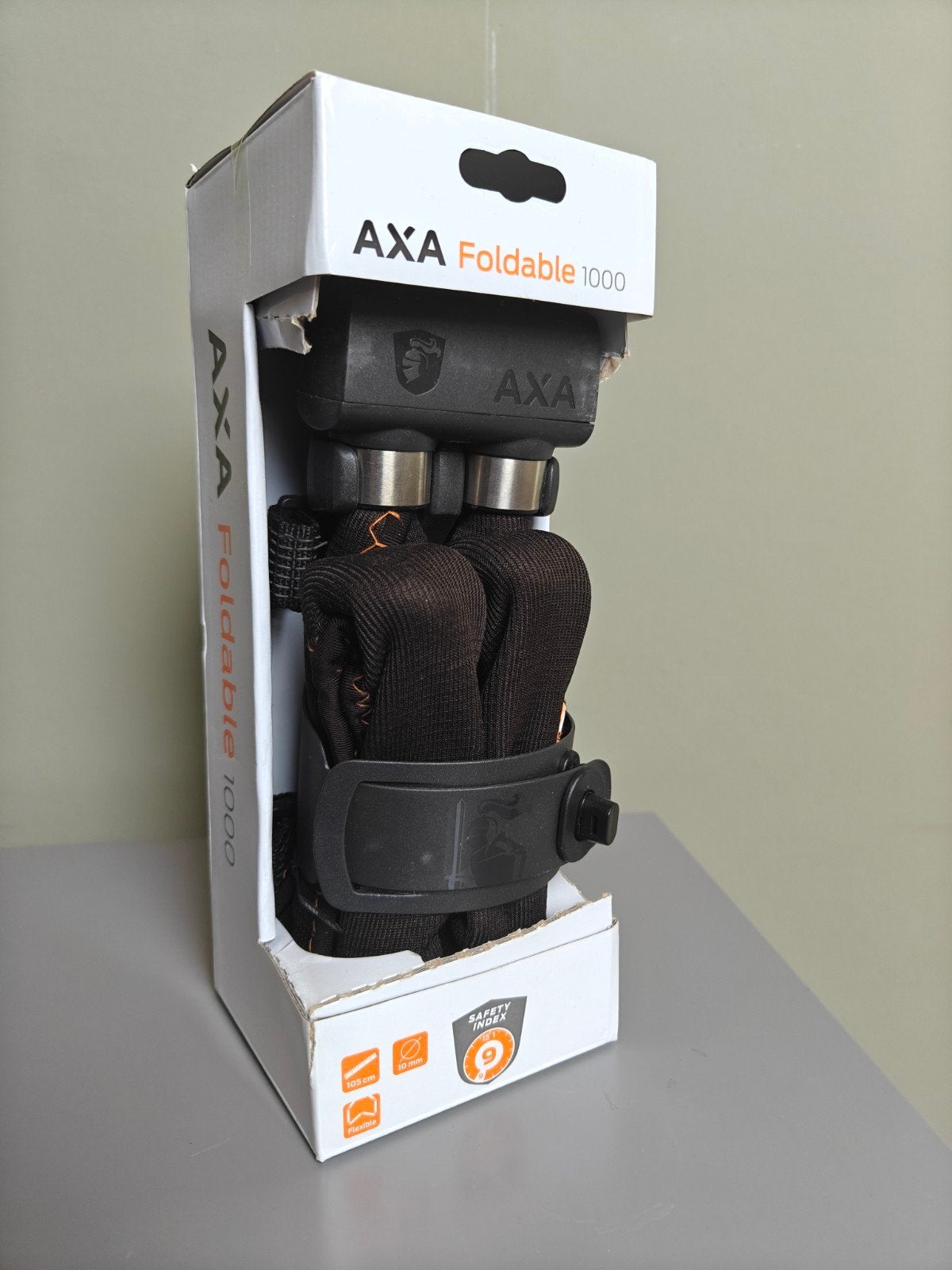 Nieuw AXA Foldable 1000 Fietsslot - Ongebruikt in doos, Ophalen, Nieuw