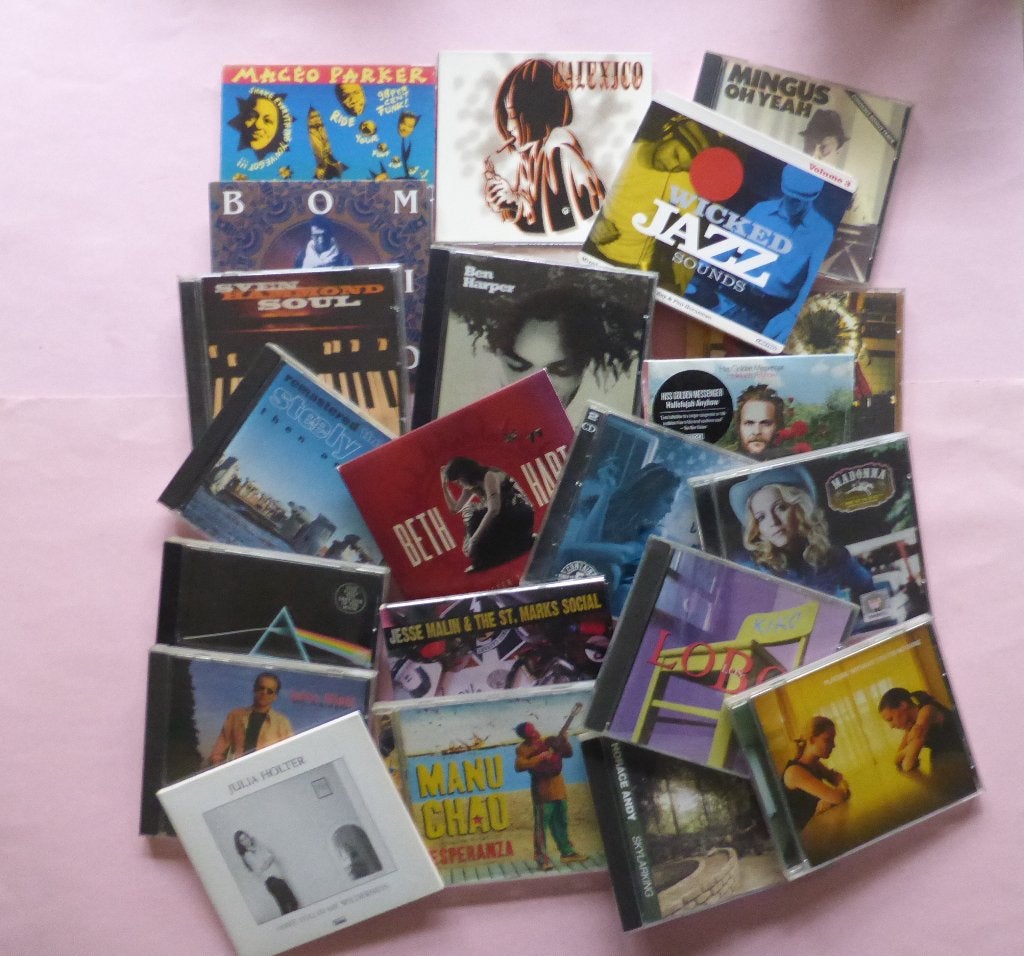 Foto 3 van Te koop rock, jazz, indie, world CD's, bladen, posters!