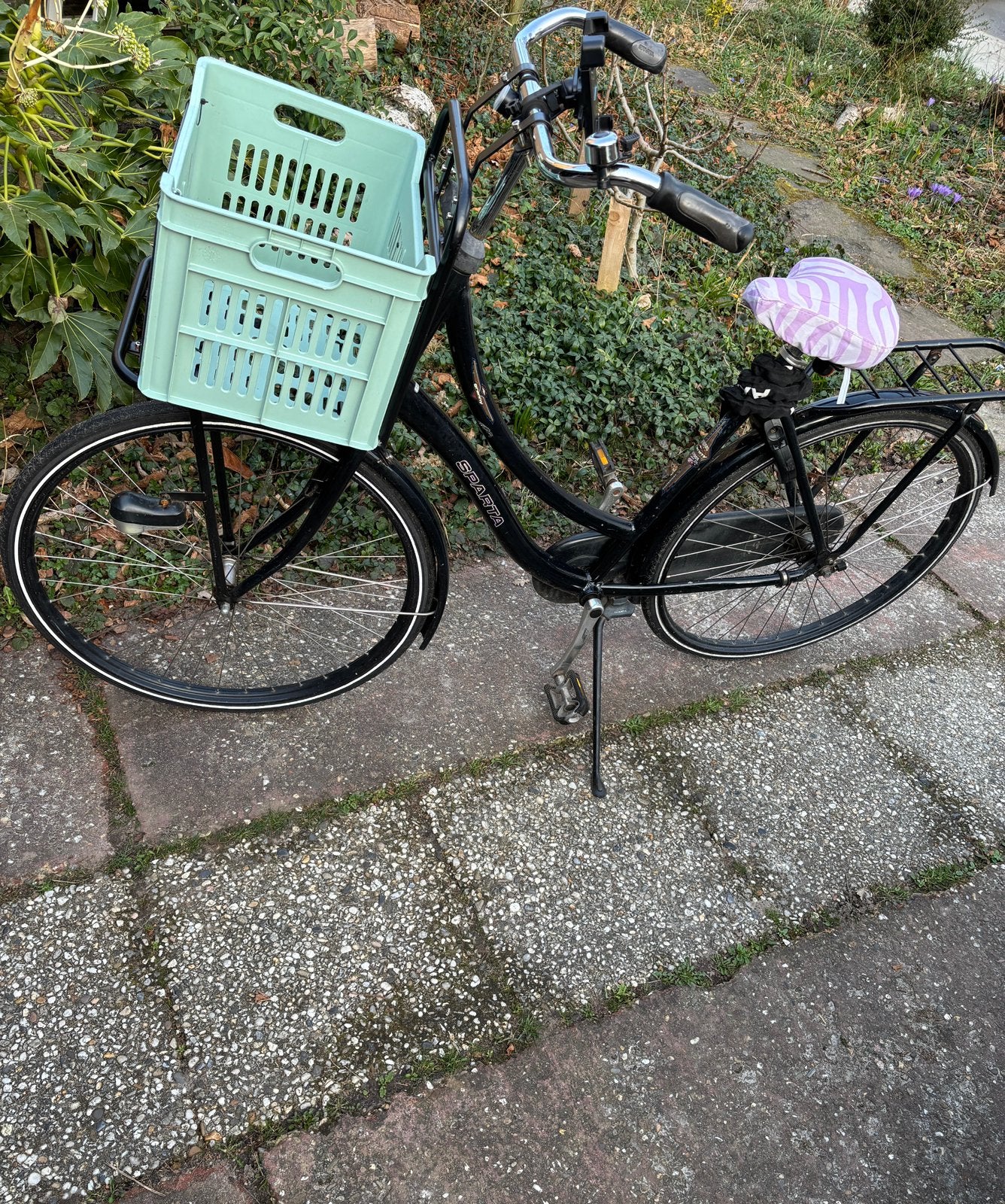 Sparta fiets opoefiets damesfiets, Fietsen en Brommers, Ophalen, Zo goed als nieuw