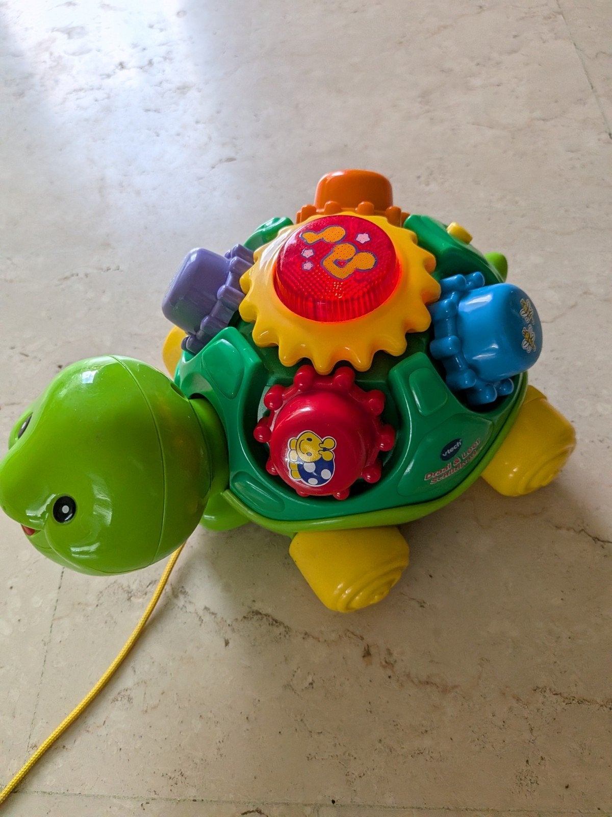 VTech draai en leer schildpad. zgan!, Ophalen of Verzenden, Zo goed als nieuw, 6 maanden tot 2 jaar