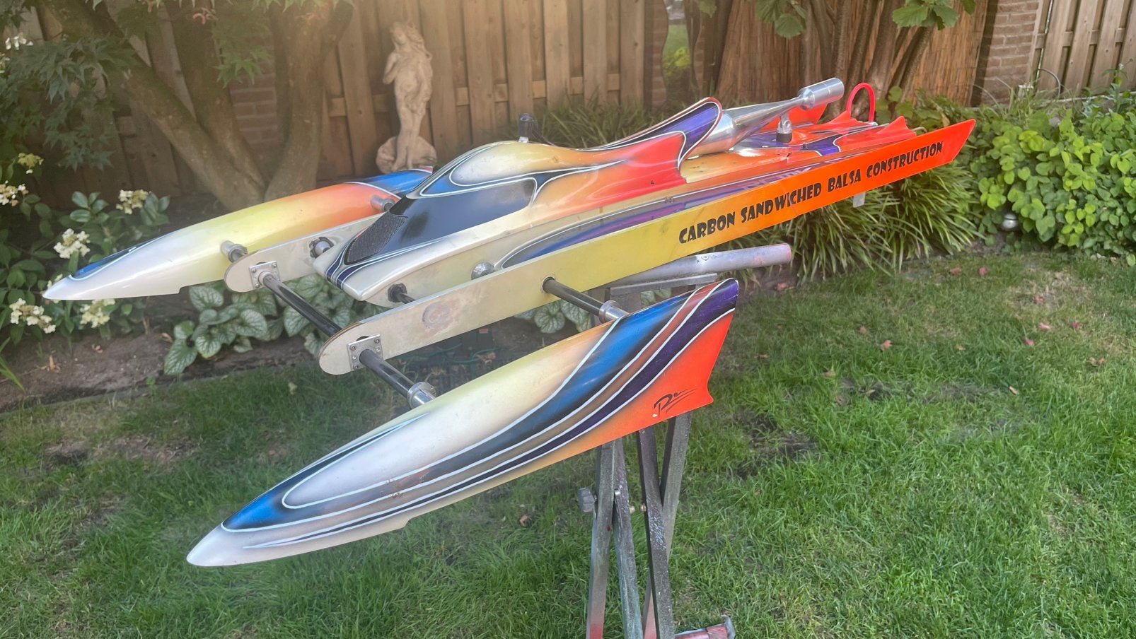 Rigger powerboat, Ophalen, Zo goed als nieuw, 1:32 tot 1:50