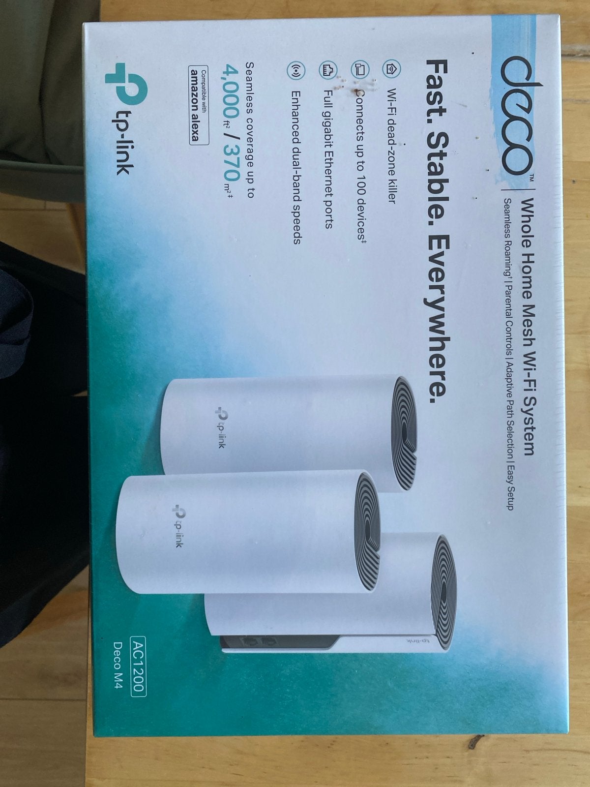 TP-Link Deco M4 AC1200 Whole Home Mesh Wi-Fi Systeem, Ophalen of Verzenden, Nieuw, Router