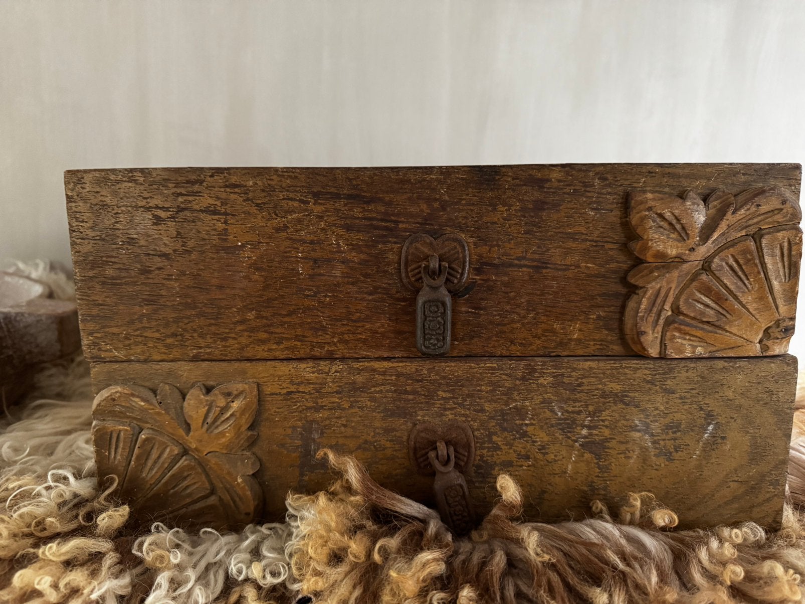 Twee houten laatjes lades, Ophalen of Verzenden