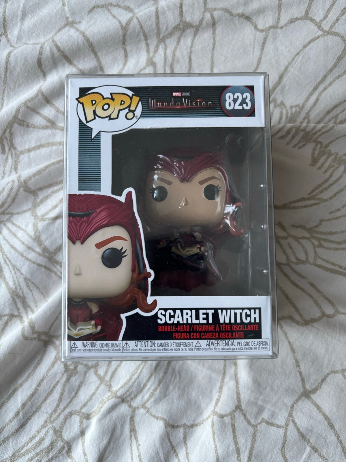 Funko Pop! WandaVision Scarlet Witch #823, Ophalen of Verzenden, Nieuw