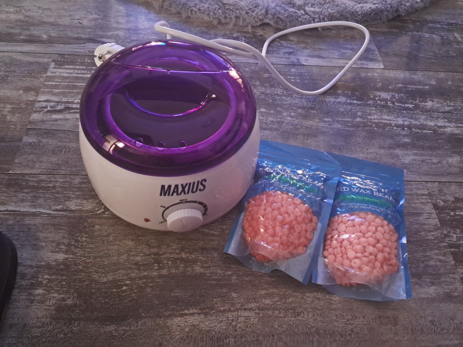 Maxius Wax Heater met Wax Beans, Ophalen of Verzenden, Zo goed als nieuw, Overige typen