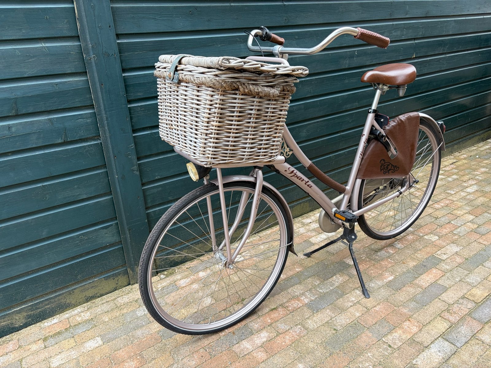 Leuke Sparta damesfiets - Roze metallic, 3 versnellingen, Ophalen, Gebruikt, Sparta, Versnellingen