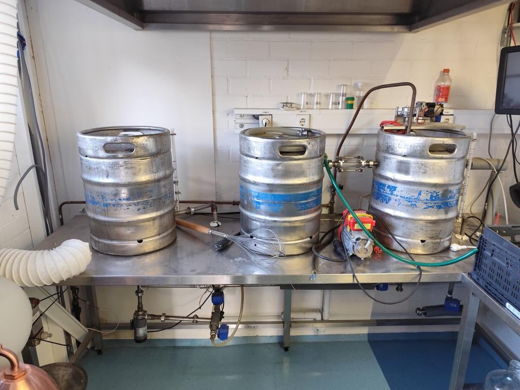 Herms Brouwerij Installatie - Complete Set voor Thuisbrouwen, Ophalen