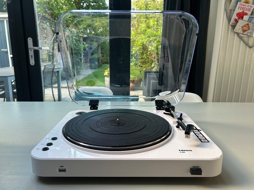 Lenco L-85 Platenspeler, Overige merken, Ophalen of Verzenden, Zo goed als nieuw, USB-aansluiting