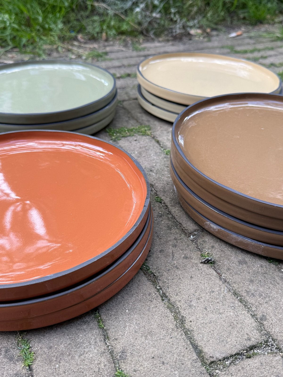 Revol Caractere Borden en Schaaltjes - Diverse Kleuren, Ophalen, Gebruikt, Keramiek, Bord(en)