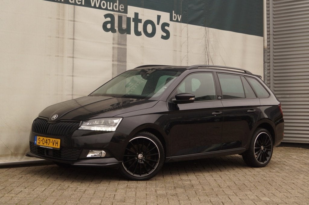 Skoda Fabia Combi 1.0 TSI 110pk Monte-Carlo -LED-ECC-NAVI-, Auto's, Skoda, Voorwielaandrijving, Stof, Euro 6, Origineel Nederlands