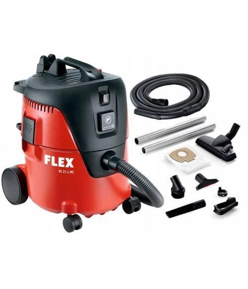 Flex-tools VC 21 L MC stofzuiger Met automaat ! voor 199,-, Ophalen of Verzenden, Nieuw, Waterstofzuiger