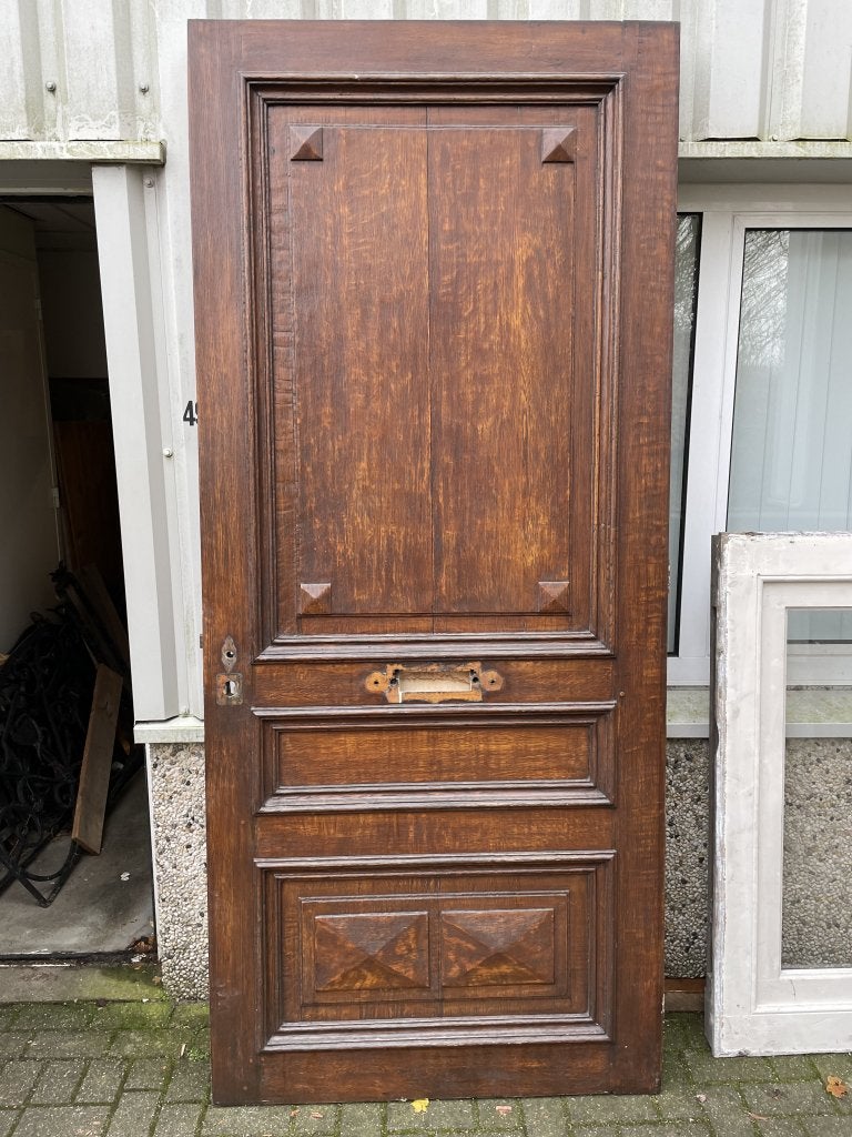 Prachtige antieke eiken voordeur, 100 tot 120 cm, La belle porte, Jurgen.hoogenboezem@gmail.com, 215 cm of meer