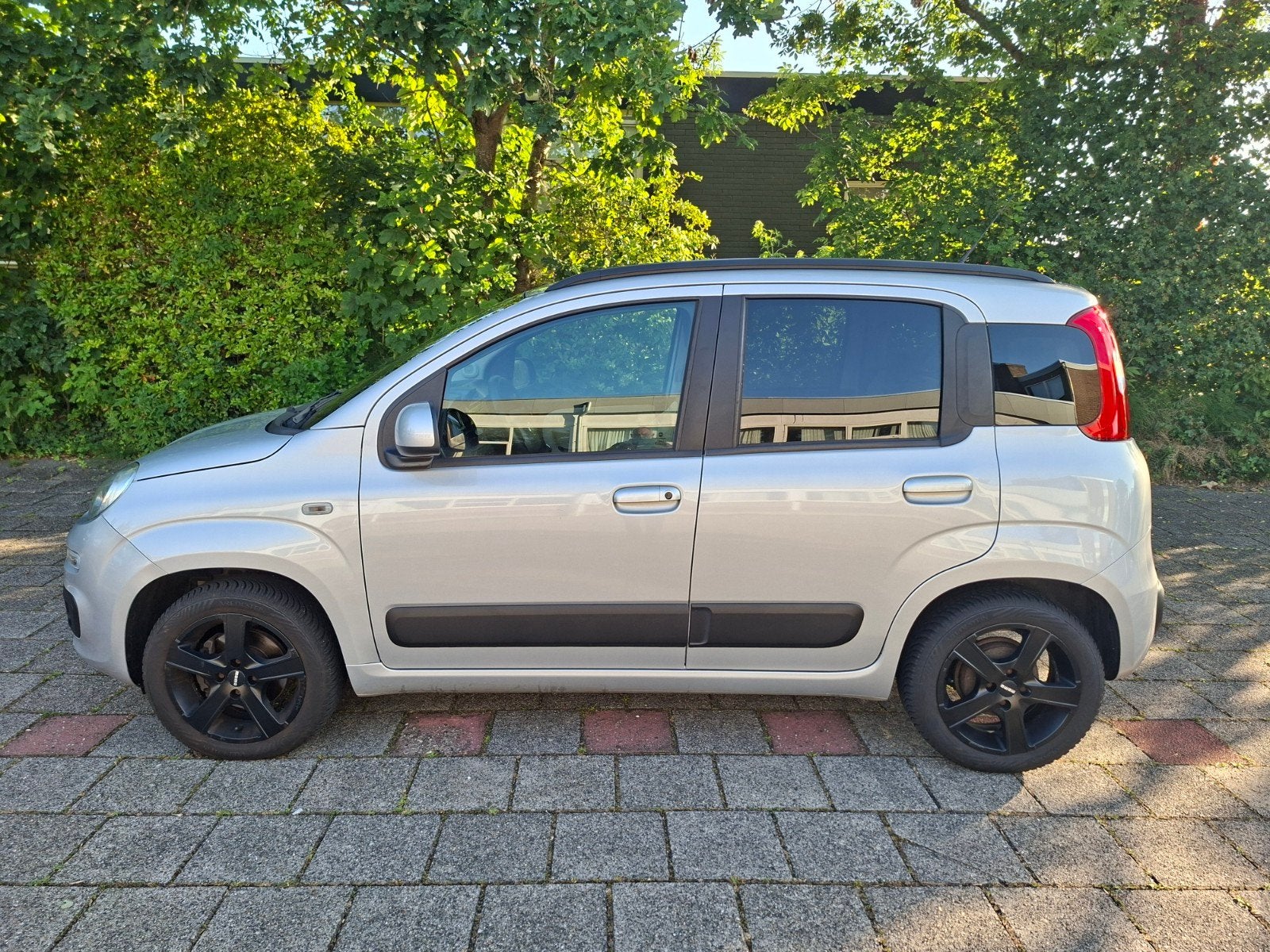 Fiat Panda Twinair 85 2012 Grijs, Auto's, Fiat, Particulier, Panda, ABS, Airbags, Airconditioning, Android Auto, Boordcomputer