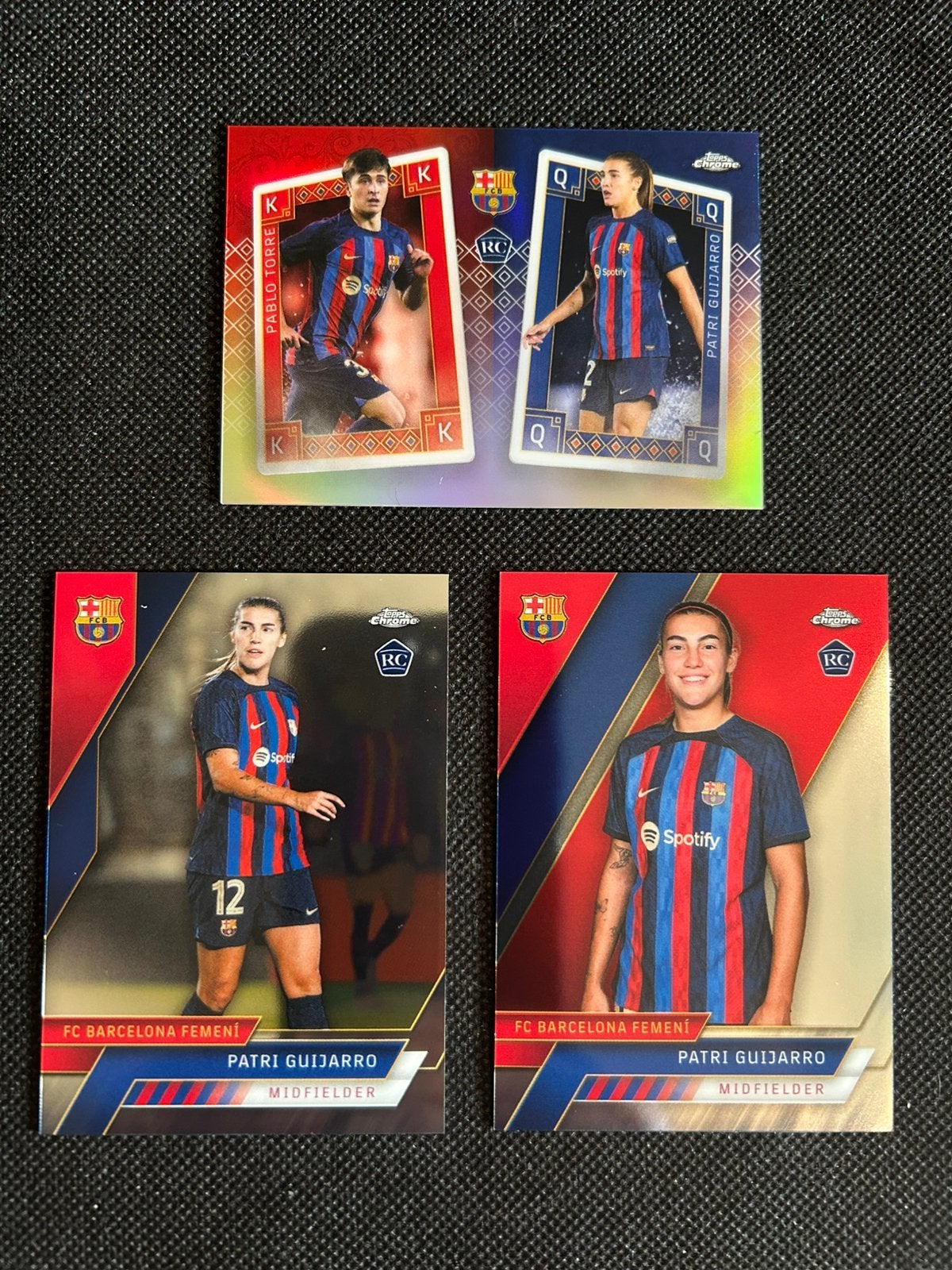 Drie Patri Guijarro rookie kaartjes, Ophalen of Verzenden, Zo goed als nieuw, Plaatje