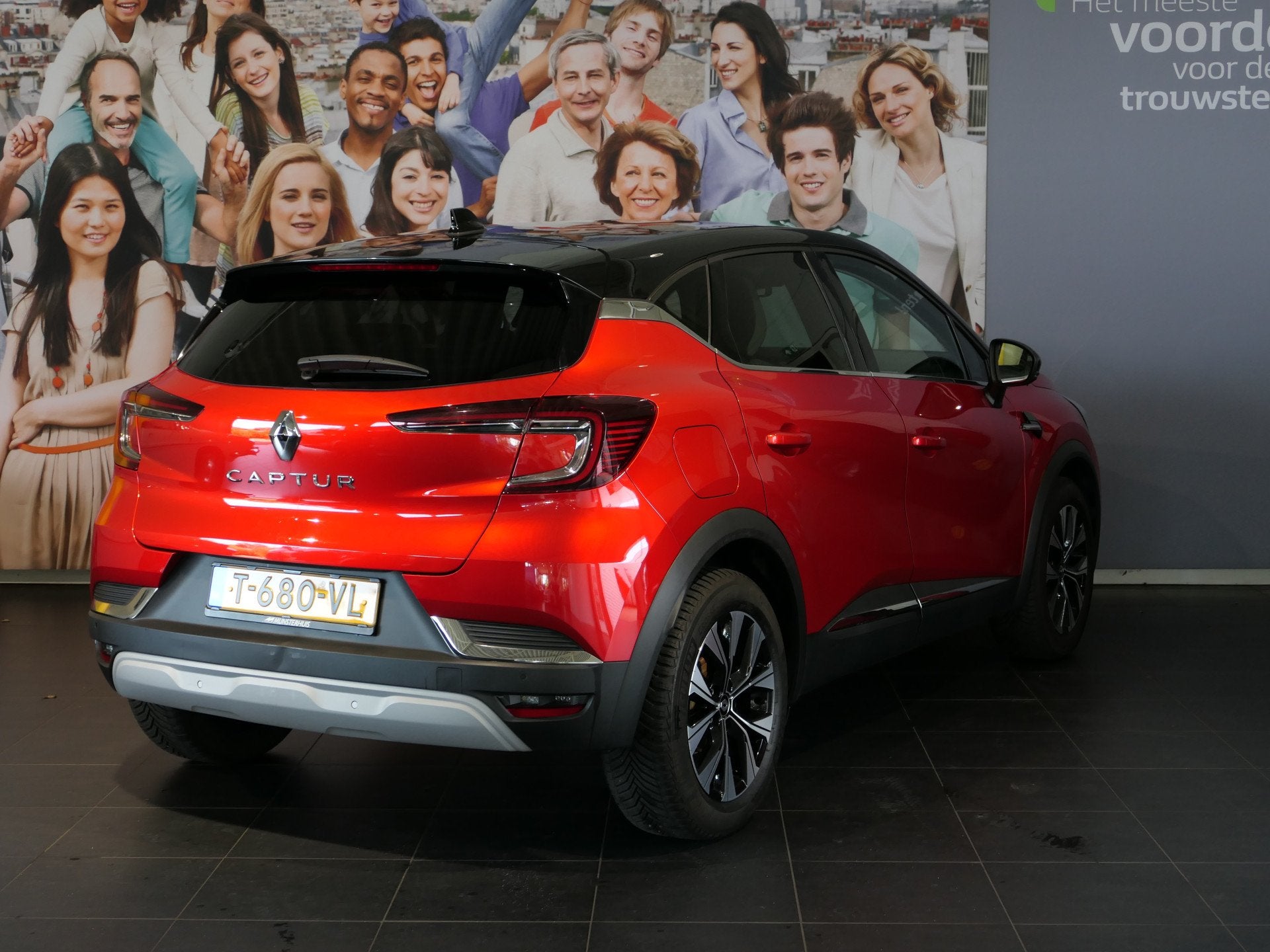 Renault Captur 1.0 TCe 90 techno - Occasion Lease vanaf €3, Auto's, Dealer onderhouden, Gebruikt, Leder en Stof, Parkeersensor