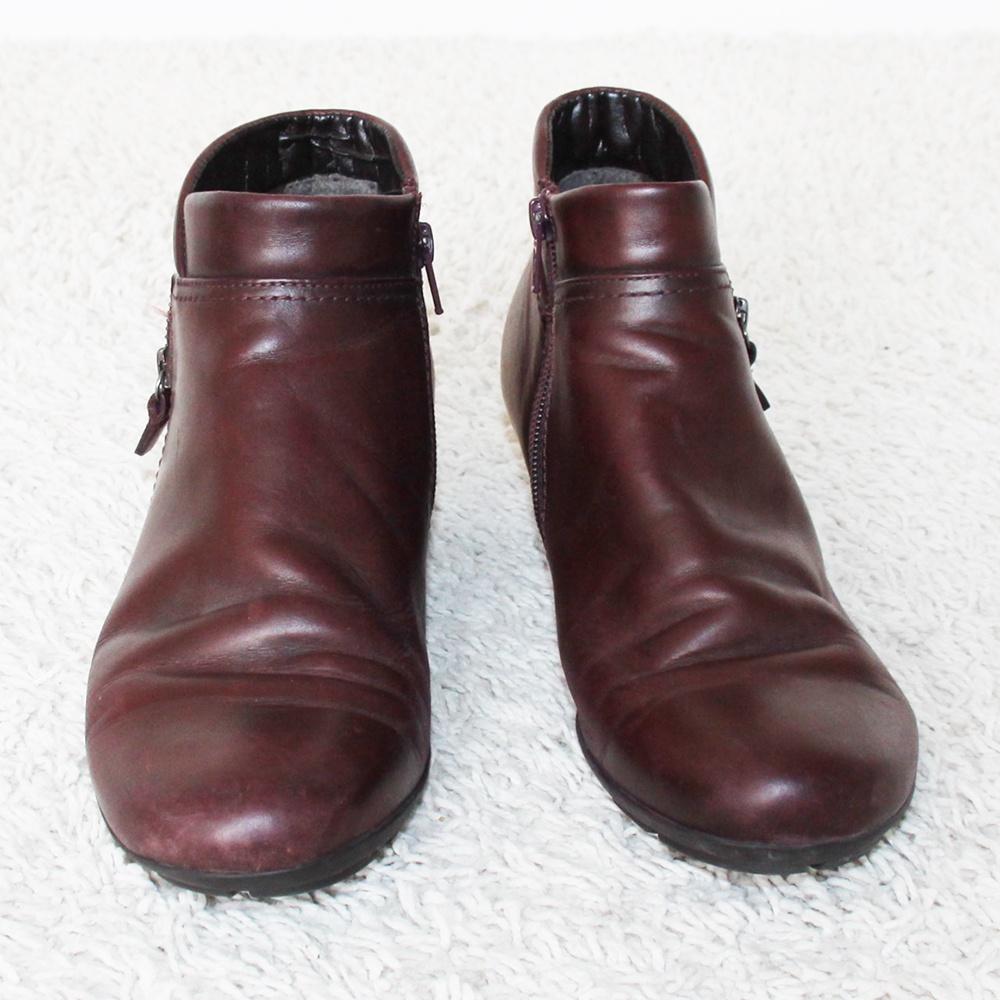 Mooie Leren Gabor Enkellaarsjes (Maat 6,5|39,5) s16 € 35,-, Kleding | Dames, Schoenen, Overige kleuren, Lage of Enkellaarzen, Gabor