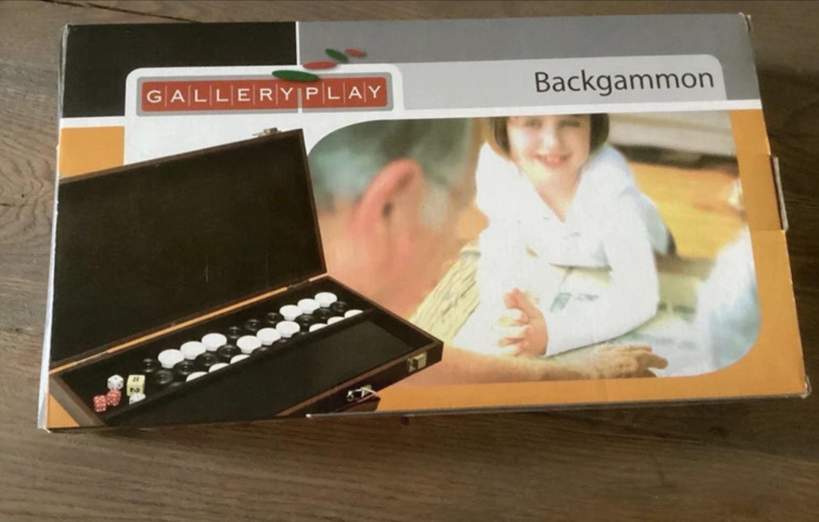 Backgammon Reisspel - Gallery Play, Een of twee spelers, Ophalen of Verzenden, Gebruikt, Reisspel
