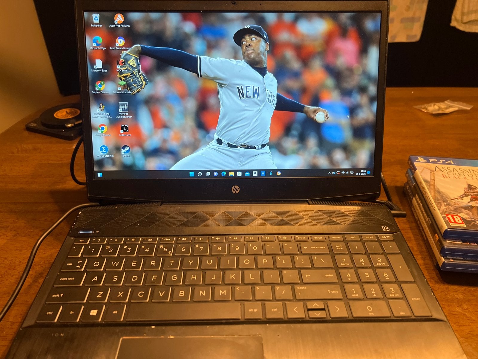 HP Laptop met Intel i7-8750H, 16GB RAM, 2.20GHz, Computers en Software, Gebruikt, 2 tot 3 Ghz, Ophalen of Verzenden, Gaming