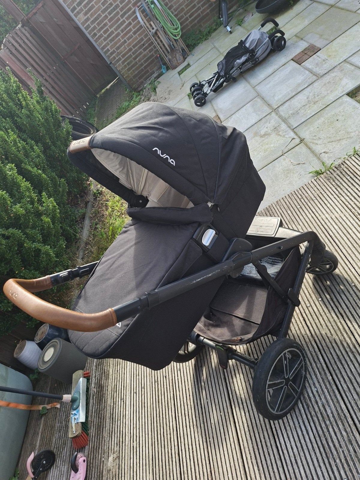 nuna mixx 3 in 1 kinderwagen, Ophalen, Gebruikt, Overige merken, Regenhoes