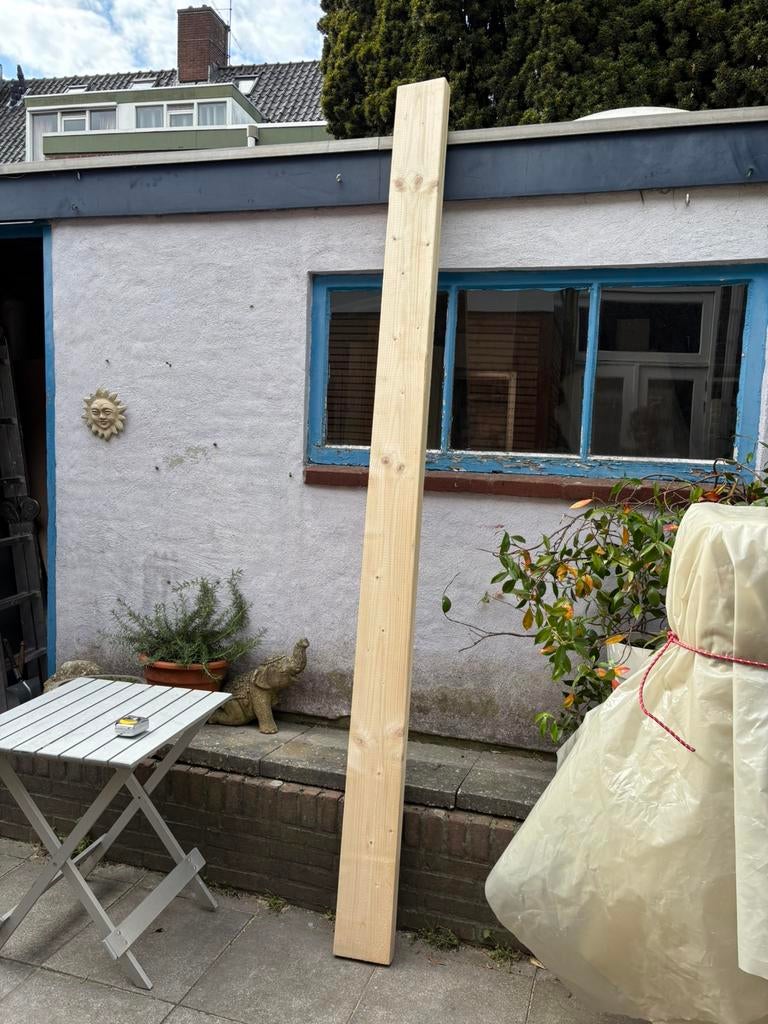 Balk, 150x55mm, 2,5m lang, gratis, Tuin en Terras, Palen, Balken en Planken, Ophalen, Nieuw, 250 cm of meer, Balken