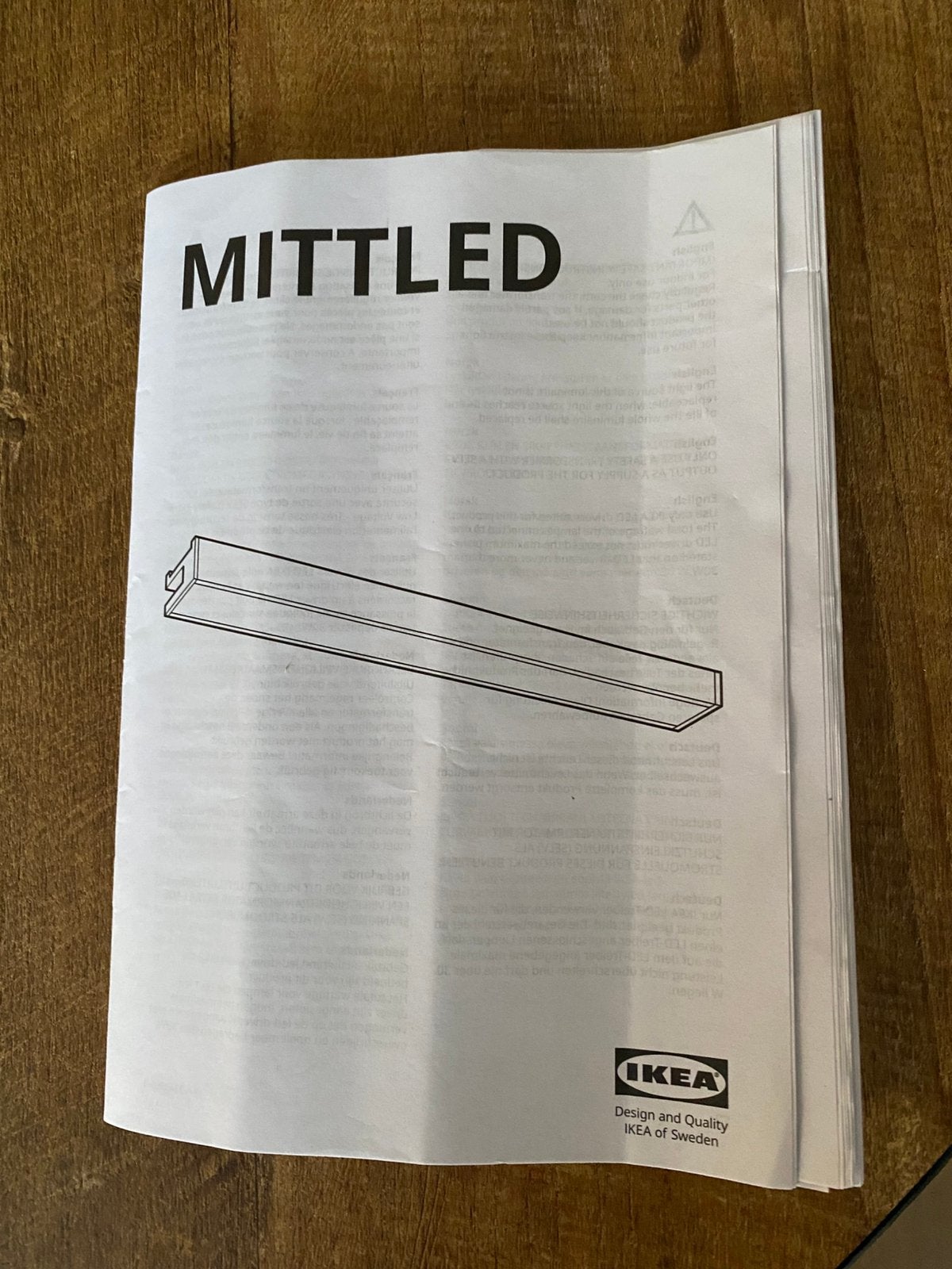 Ikea verlichting voor onder kastjes of planken, Ophalen, 50 tot 100 cm, Zo goed als nieuw, Minder dan 100 cm