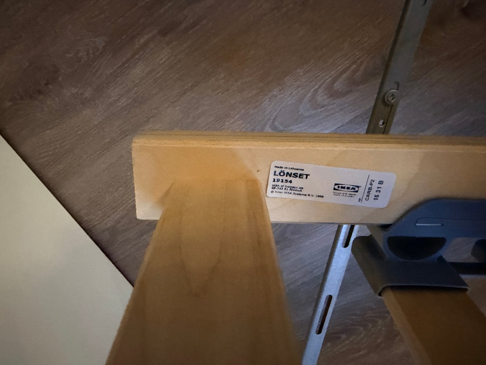 2x Ikea Lönset lattenbodems 80x200cm komplert, Ophalen, Eenpersoons, Zo goed als nieuw, 80 cm