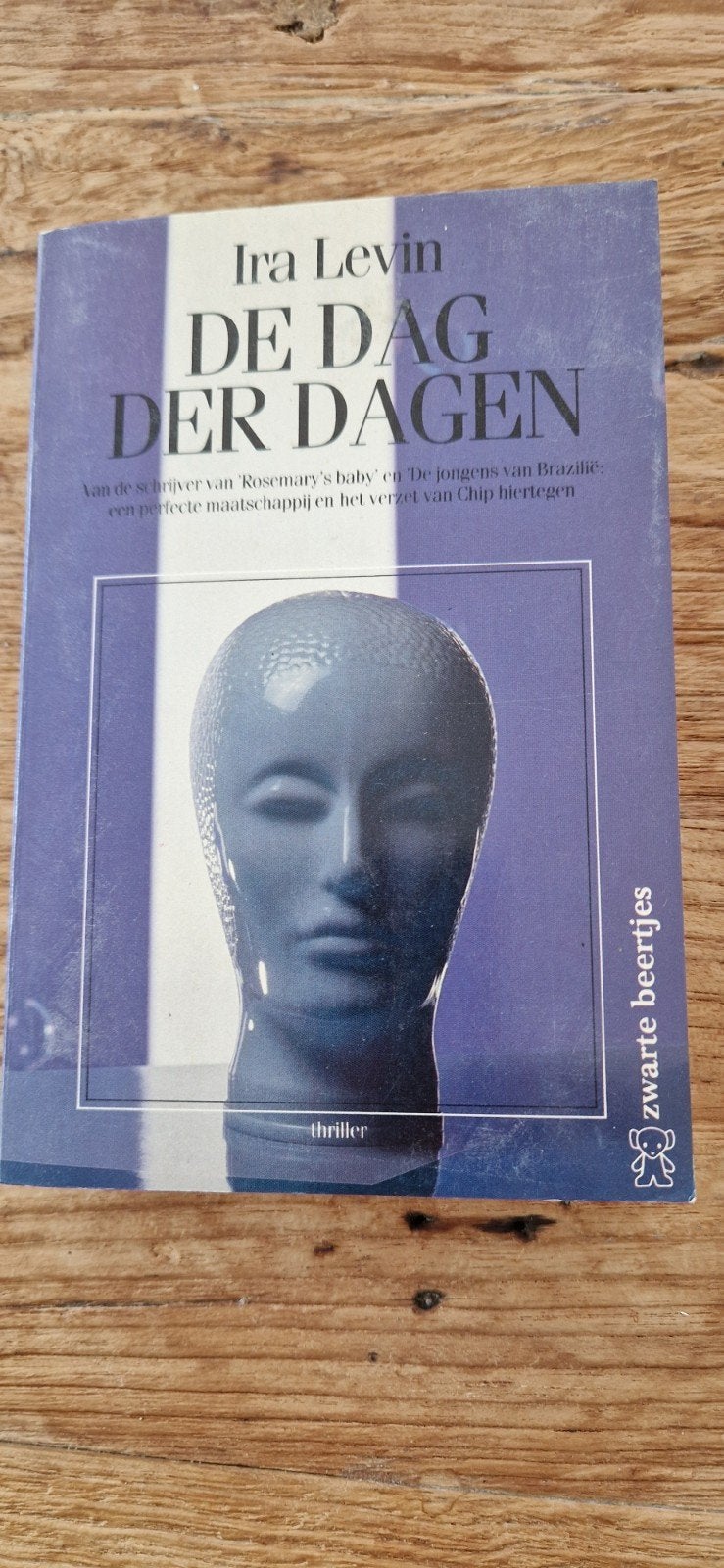 De Dag Der Dagen - Ira Levin (Zwarte Beertjes), Ophalen of Verzenden, Gelezen, Ira Levin, Nederland